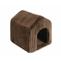 Búda Stripe 42x40x40cm hnedá